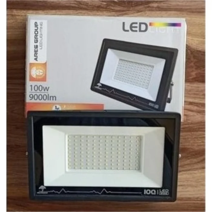 100 Watt LED Projektör Aydınlatma Beyaz 9000lm (0177)