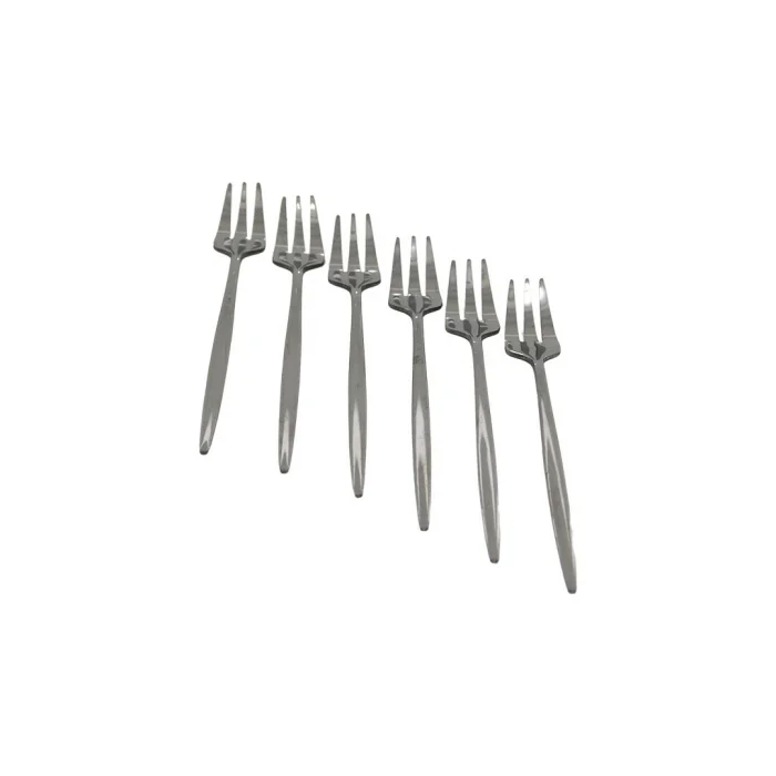 6PCS METAL TATLI ÇATAL (5047)