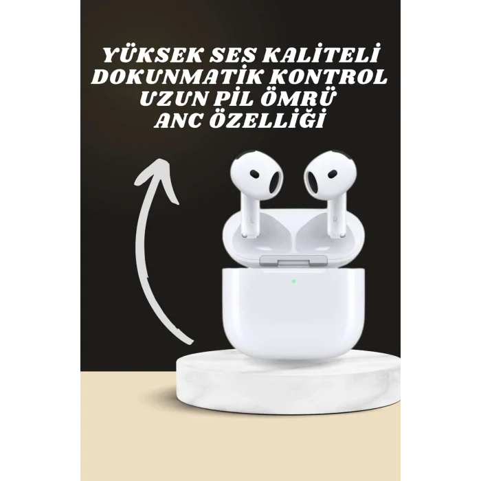 7 Kordonlu Akıllı Saat Ve 3.Nesil Kulaklık Dokunmatik Ekran Sesli Görüşme Yapabilen