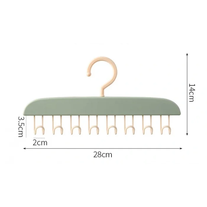 8 Kancalı Çok Amaçlı Yapışkanlı Askı (5047)