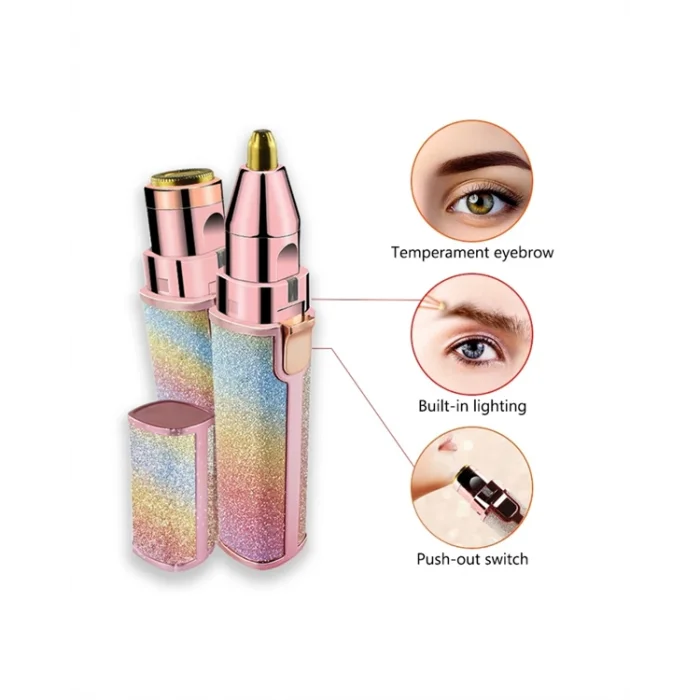 8000 RPM Taşınabilir Epilatör – Kaş Düzeltici ve Dudak Epilatörlü Pille Çalışan