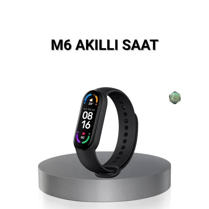 Akıllı Bileklik – Kalp Atış, Uyku ve Adım Takibi, IP67 Su Geçirmez