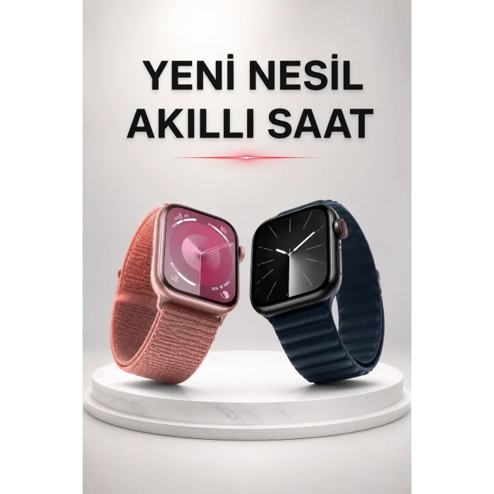Akıllı Saat İos Andorid Destekli Arama Özeliği Sensörlü Bluetooth Bağlantılı