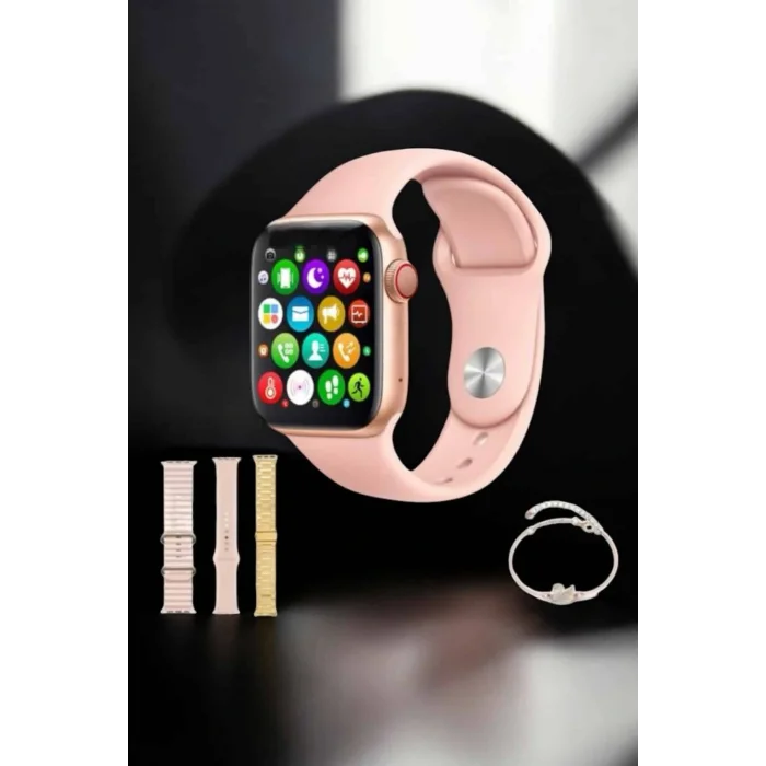 Akıllı Saat Kadınlara Uyku Ve Sağlık Takibi Yapabilen Bileklik Hediyeli