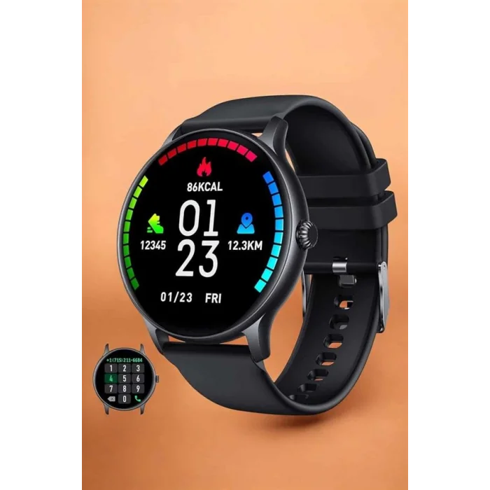Akıllı Saat Sesli Görüşme Bluetooth Bağlantılı 3 Kordonlu Yeni Nesil