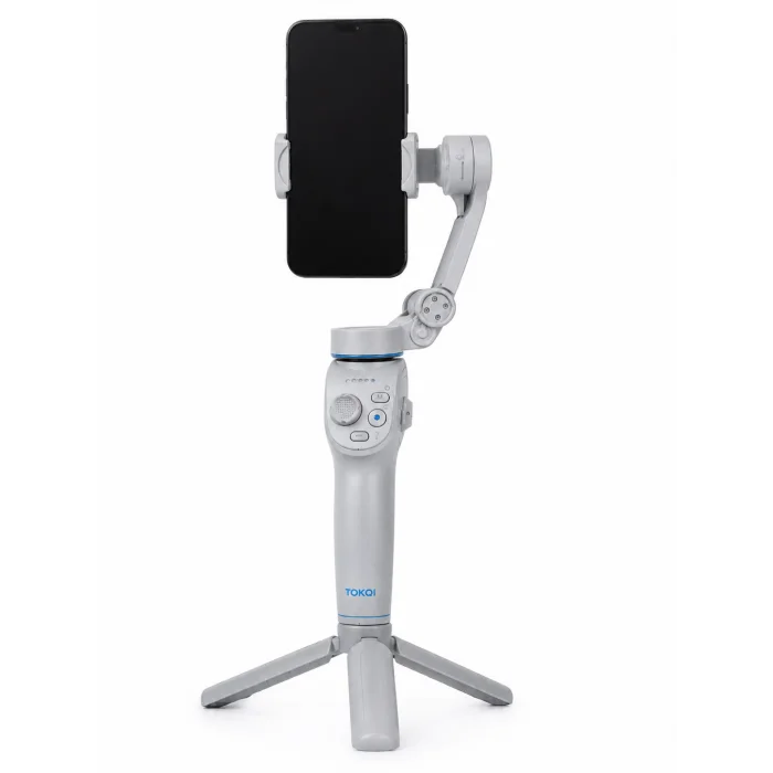 Akıllı Telefon Gimbal Sabitleyici 360° Takip Özellikli Profesyonel Video Çekim Stabilizeri