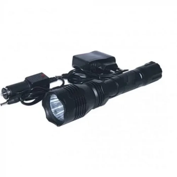Alüminyum şarjlı Zoomlu El Feneri F6055