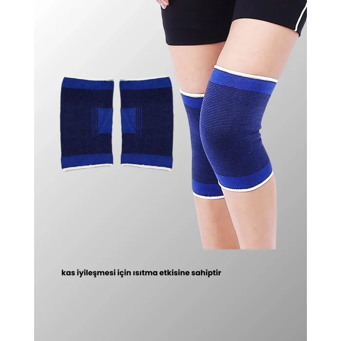 Anti-Slip Diz Bandajı Sporcu Desteklikli Koruyucu Model
