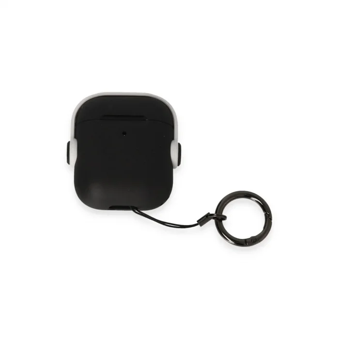 Apple Airpods 2 (2.nesil) Cool Kılıf - Siyah-beyaz