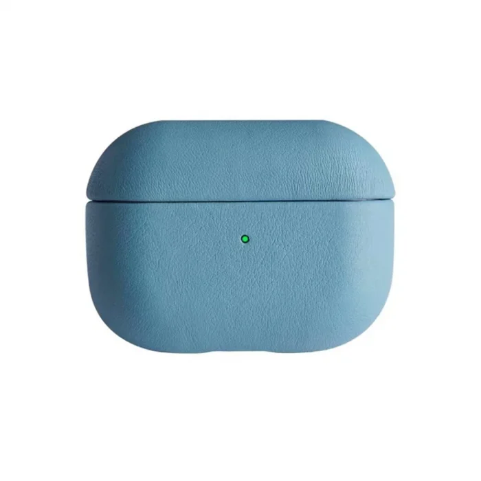 Apple Airpods 3 (3.nesil) 405 Deri Kılıf - Sierra Blue