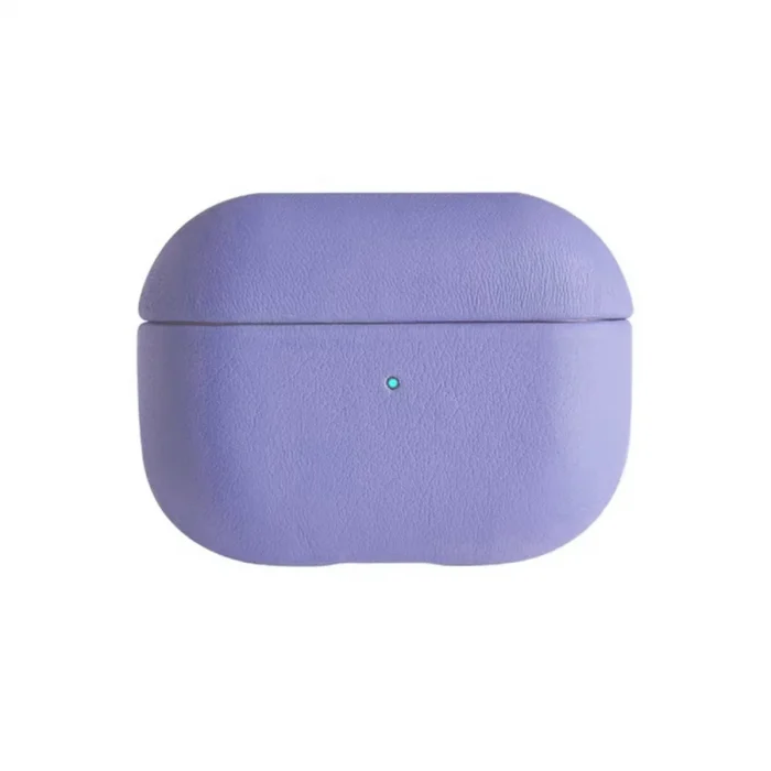 Apple Airpods Pro 2 (2.nesil) 405 Deri Kılıf - Lila
