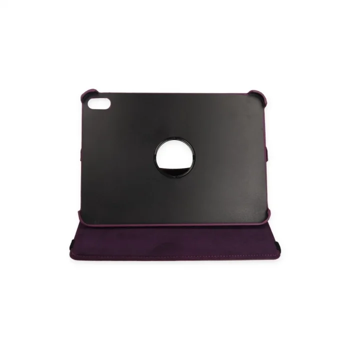 Apple İpad 2022 10.9 (10.nesil) Kılıf 360 Tablet Deri Kılıf - Mürdüm