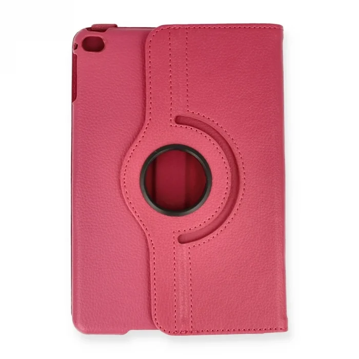 İpad Mini 4 Kılıf 360 Tablet Deri Kılıf - Pembe