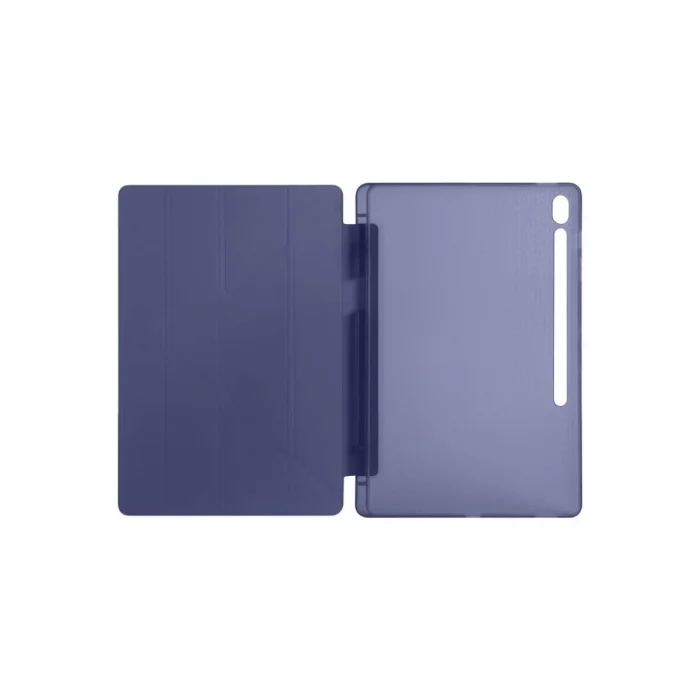 Apple İpad Pro 13 (2024) Kılıf Kalemlikli Hugo Tablet Kılıfı - Lacivert