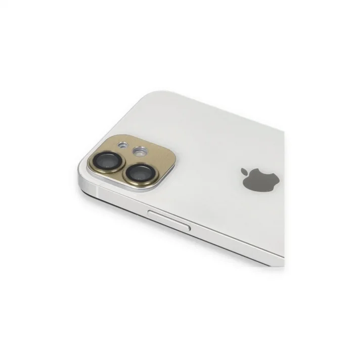 Apple İphone 11 Pers Alüminyum Kamera Lens - Gold