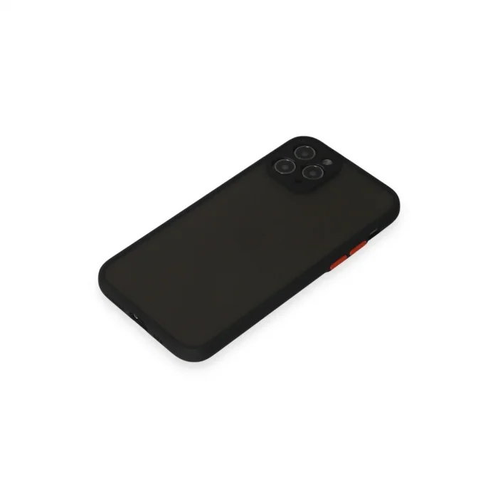 Apple İphone 11 Pro Kılıf Montreal Silikon Kapak - Siyah