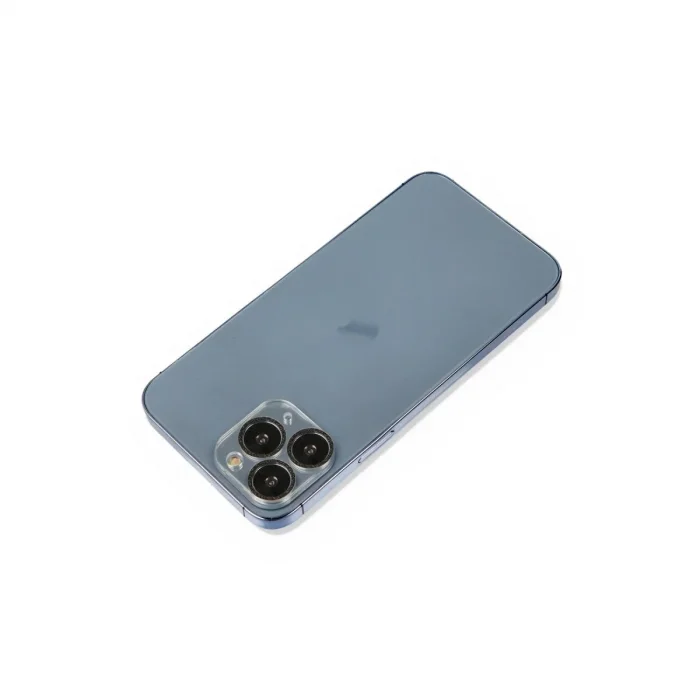 Apple İphone 11 Pro Shine Kamera Lens Koruma Cam - Siyah