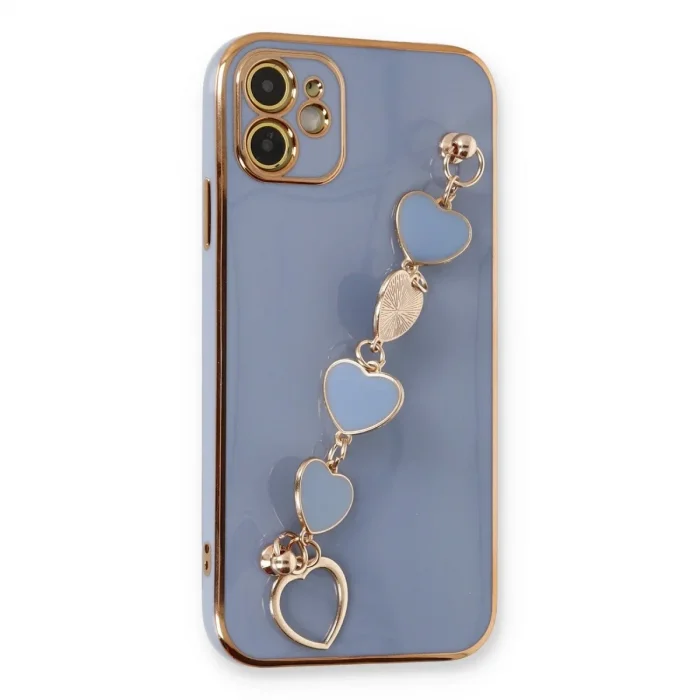 İphone 12 Kılıf Esila Silikon - Gri