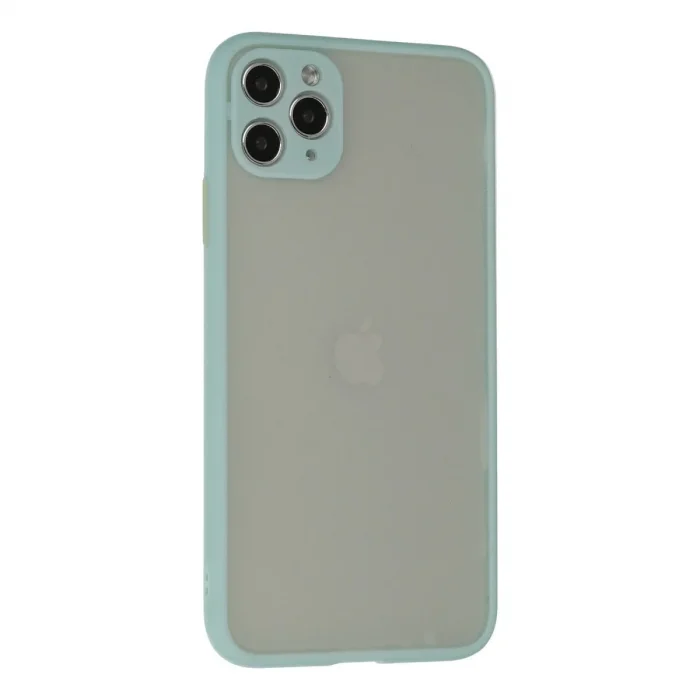 Apple İphone 12 Pro Kılıf Montreal Silikon Kapak - Turkuaz