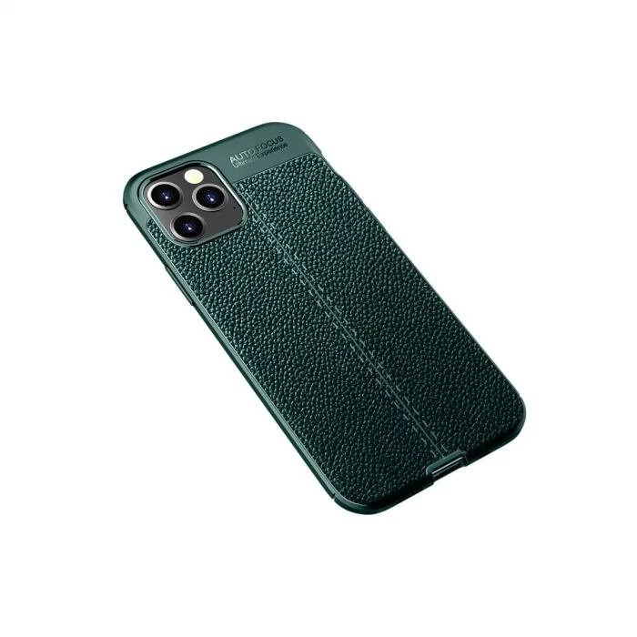 Apple İphone 12 Pro Max Kılıf Auto Focus Kapak - Yeşil