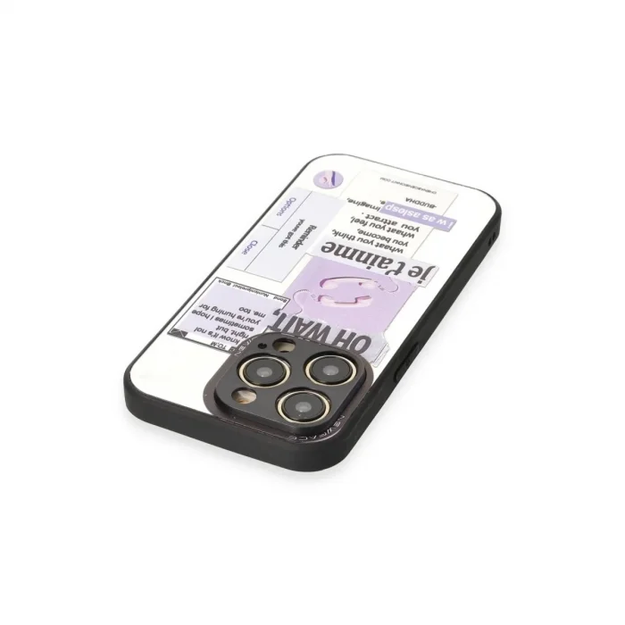 İphone 12 Pro Max Kılıf Mirror Desenli Kapak - Mirror - 4