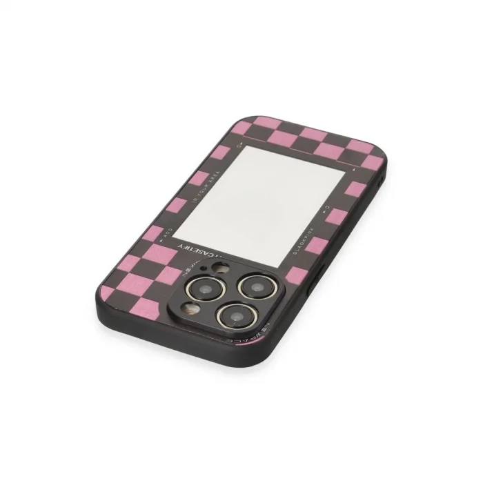 İphone 12 Pro Max Kılıf Mirror Desenli Kapak - Mirror - 8