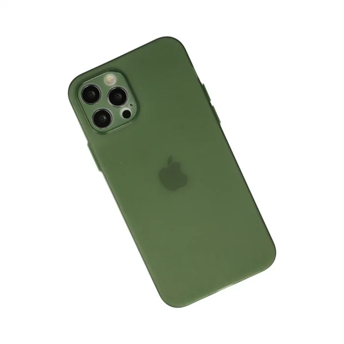 Apple İphone 12 Pro Max Kılıf Puma Silikon - Yeşil