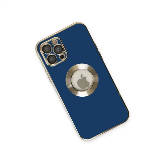 Apple İphone 12 Pro Max Kılıf Store Silikon - Mavi