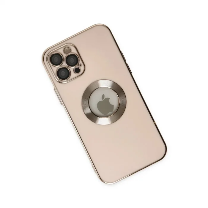 Apple İphone 12 Pro Max Kılıf Store Silikon - Pembe