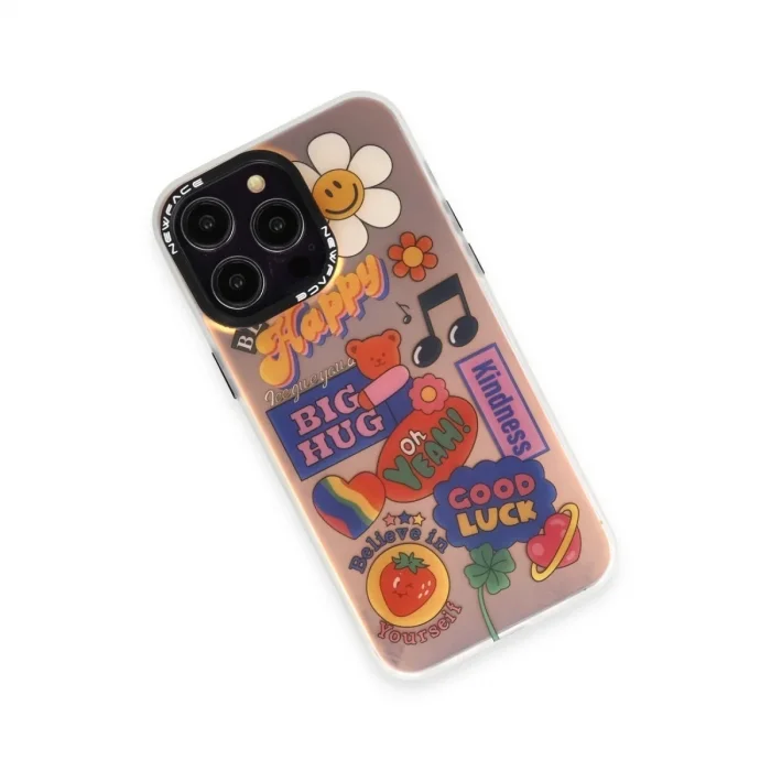 İphone 13 Pro Kılıf Estoril Desenli Kapak - Estoril - 15