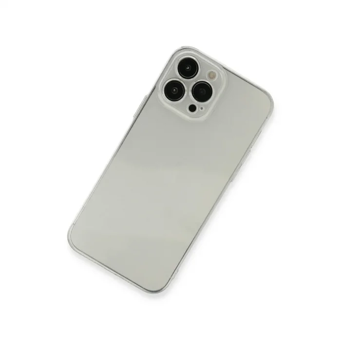 Apple İphone 13 Pro Kılıf Fly Lens Silikon - Şeffaf