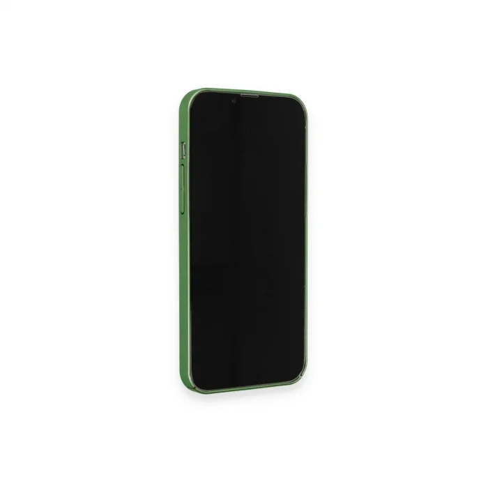 Apple İphone 13 Pro Kılıf Jack Magneticsafe Lens Silikon - Yeşil