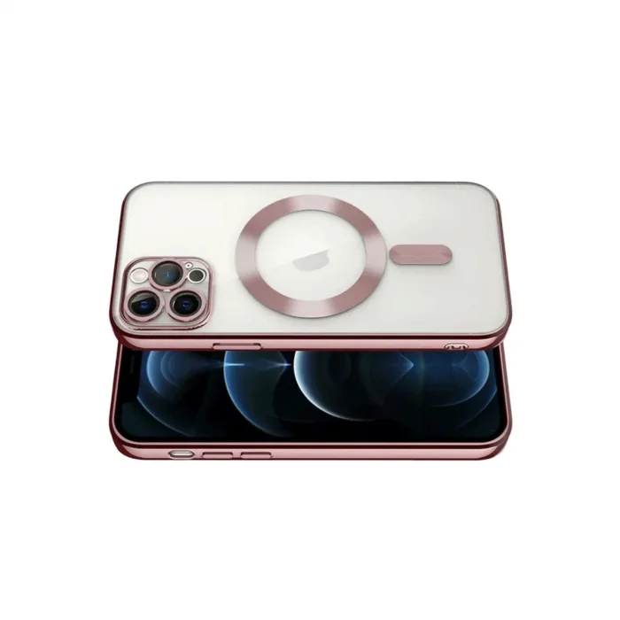 Apple İphone 13 Pro Kılıf Kross Magneticsafe Kapak - Rose
