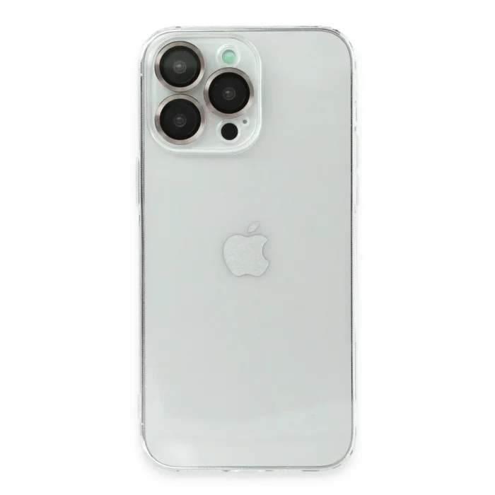 Apple İphone 13 Pro Kılıf Luko Lens Silikon -yeşil