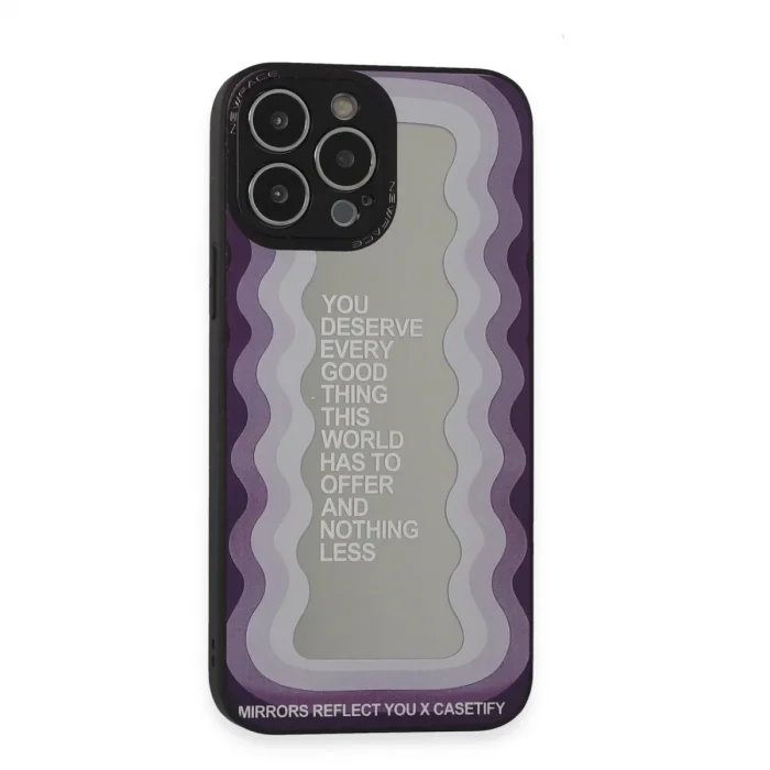 İphone 13 Pro Kılıf Mirror Desenli Kapak - Mirror - 5