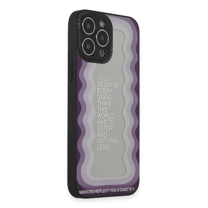 İphone 13 Pro Kılıf Mirror Desenli Kapak - Mirror - 5