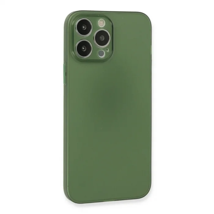 Apple İphone 13 Pro Kılıf Puma Silikon - Yeşil