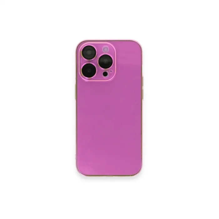 Apple İphone 13 Pro Max Kılıf Armada Lensli Kapak - Pembe