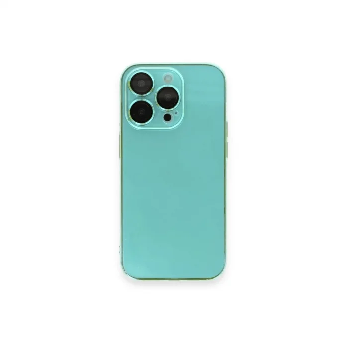 Apple İphone 13 Pro Max Kılıf Armada Lensli Kapak - Yeşil