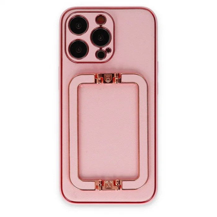 İphone 13 Pro Max Kılıf Coco Elit Kapak - Pembe