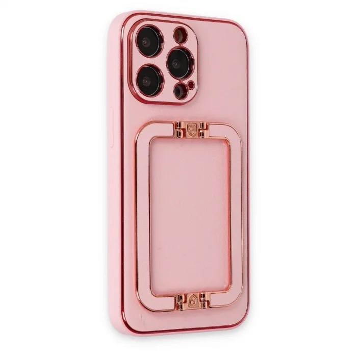 İphone 13 Pro Max Kılıf Coco Elit Kapak - Pembe