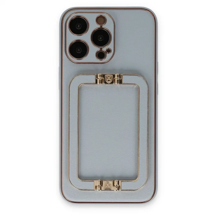 İphone 13 Pro Max Kılıf Coco Elit Kapak - Turkuaz