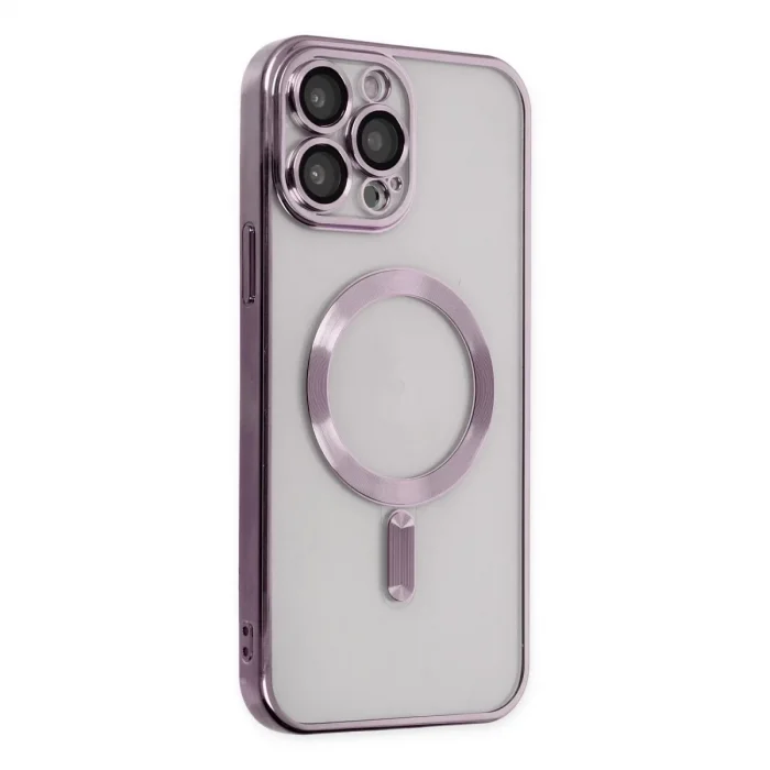 Apple İphone 13 Pro Max Kılıf Kross Magneticsafe Kapak - Mor