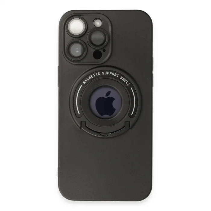 Apple İphone 13 Pro Max Kılıf Lukka Magneticsafe Kapak - Siyah