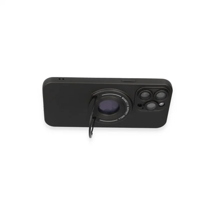 Apple İphone 13 Pro Max Kılıf Lukka Magneticsafe Kapak - Siyah