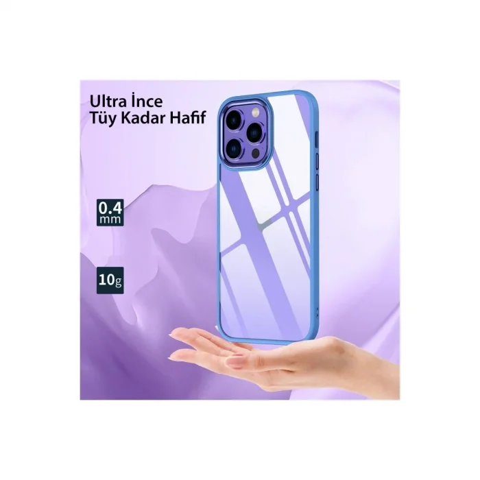 Apple İphone 13 Pro Max Kılıf Power Silikon - Siyah