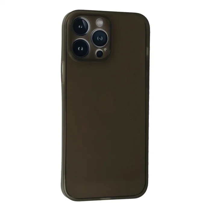 Apple İphone 13 Pro Max Kılıf Pp Ultra İnce Kapak - Gri