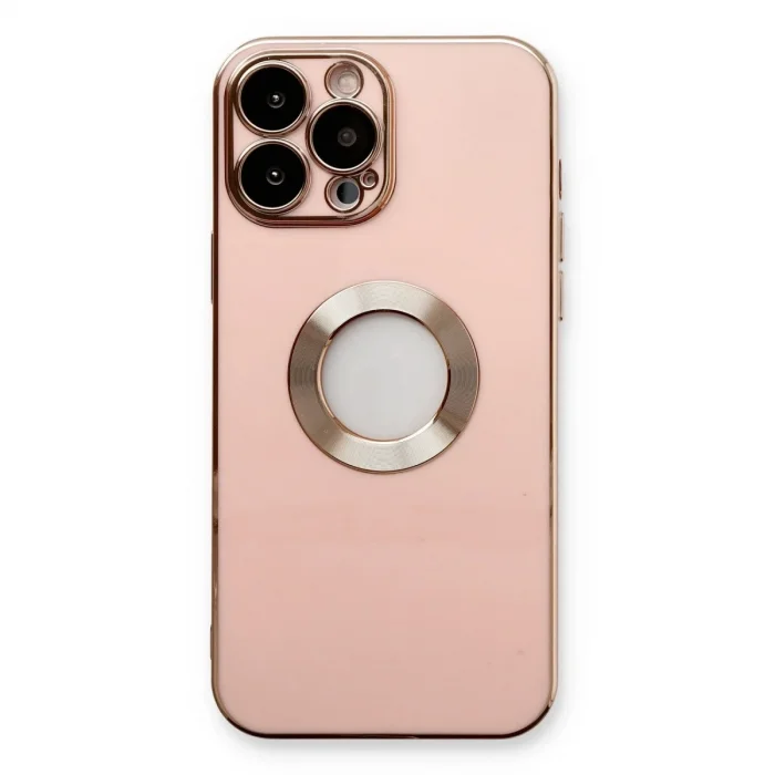 Apple İphone 13 Pro Max Kılıf Store Silikon - Pembe