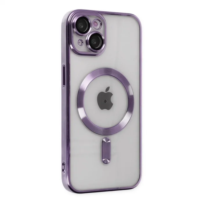 Apple İphone 14 Kılıf Kross Magneticsafe Kapak - Mor