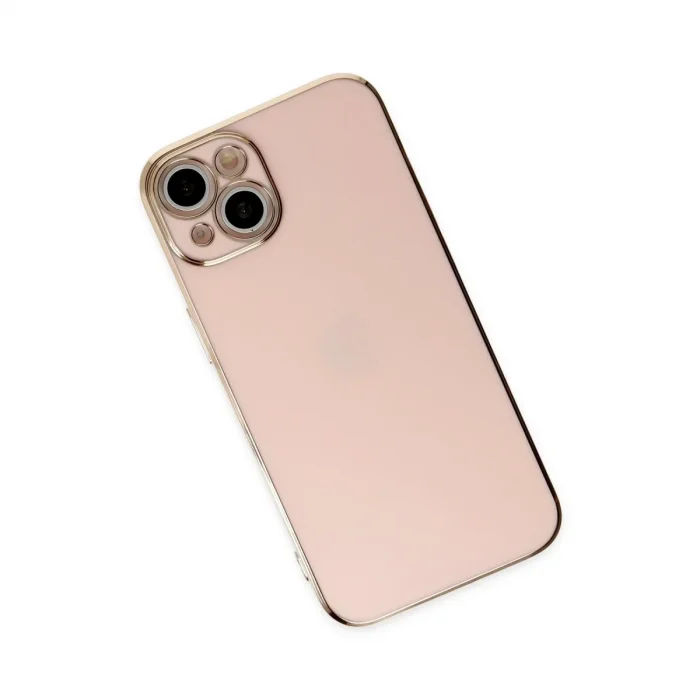 Apple İphone 14 Kılıf Volet Silikon - Pembe